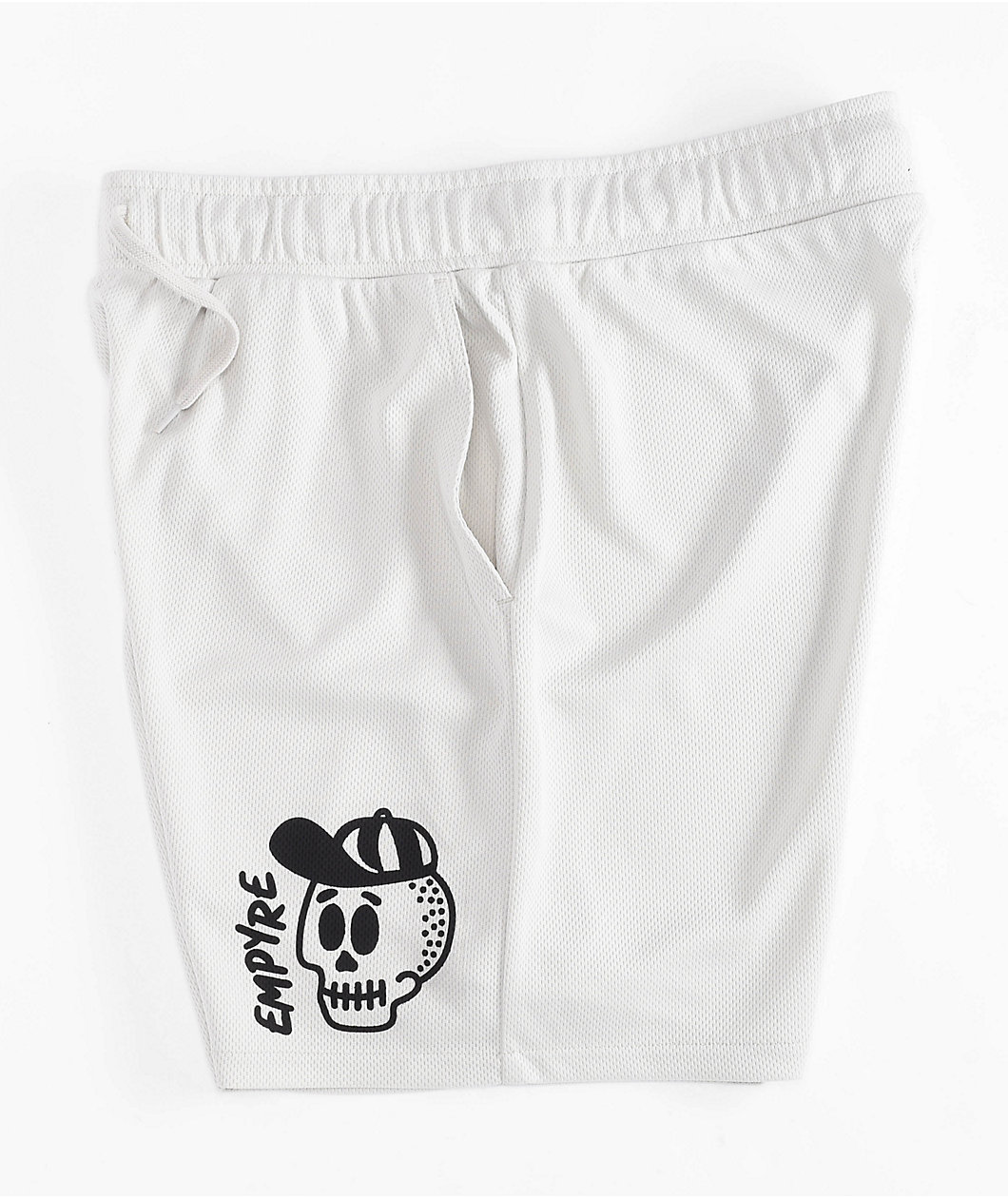 Empyre Ready Off White Mesh Shorts