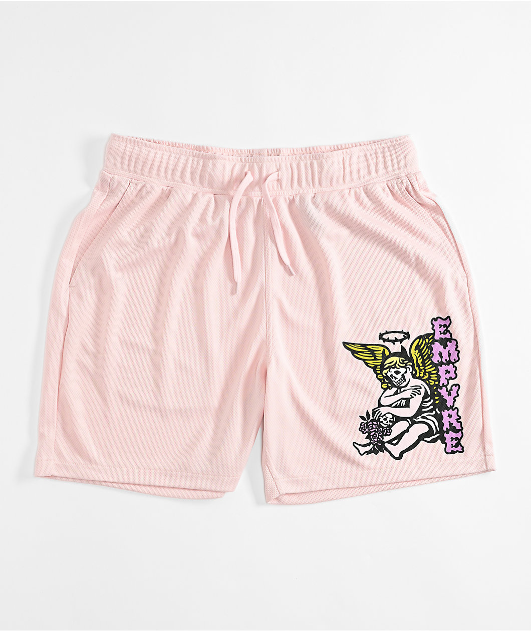 Empyre Ready Pink Mesh Shorts