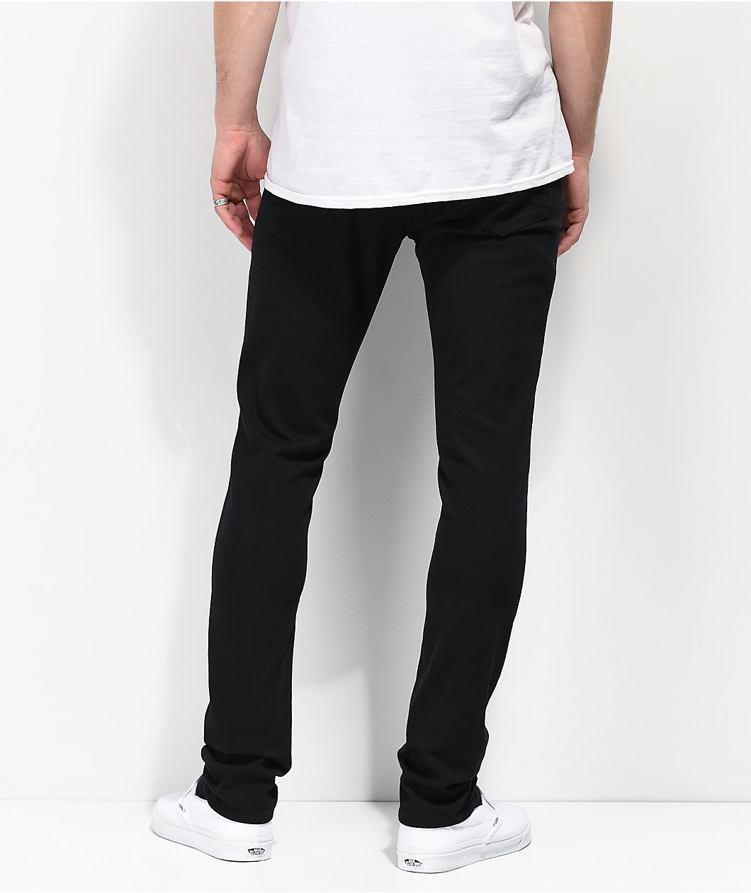 Empyre Recoil EXT Stretch Black Skinny Jeans