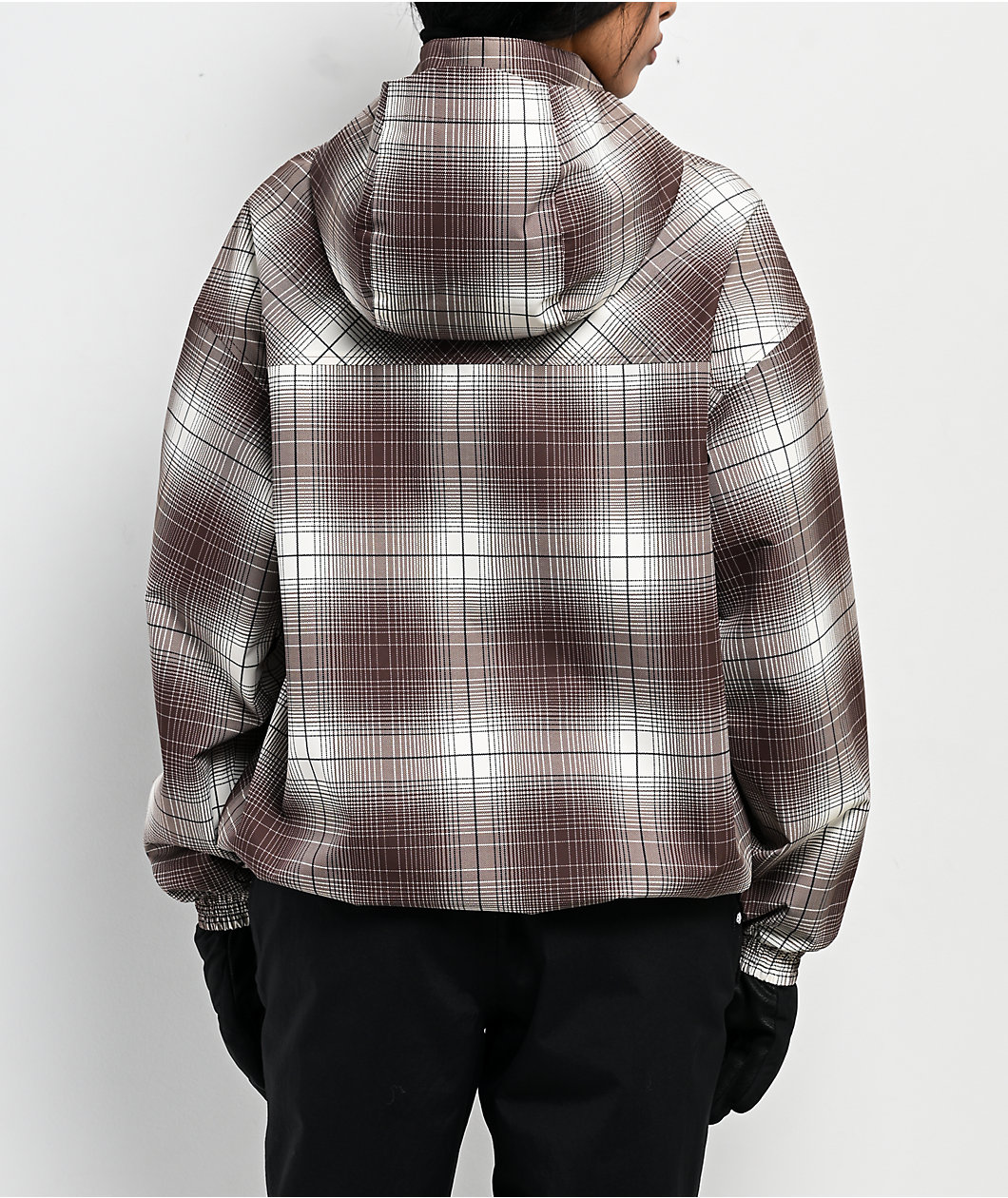 Empyre Rene Brown & Tan Plaid 10K Snowboard Jacket | MainPlace Mall
