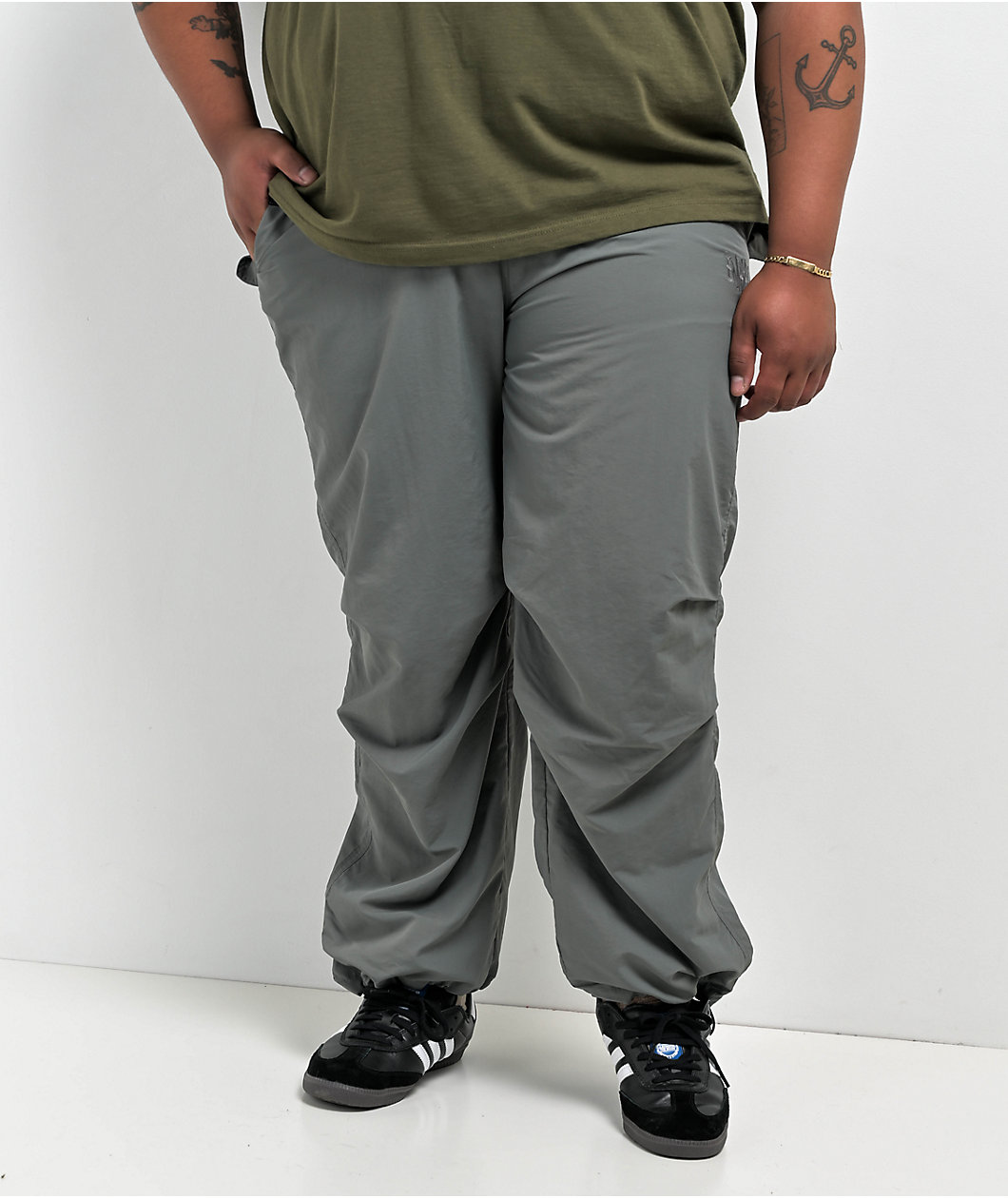 Empyre Ripcord Medium Grey Parachute Pants