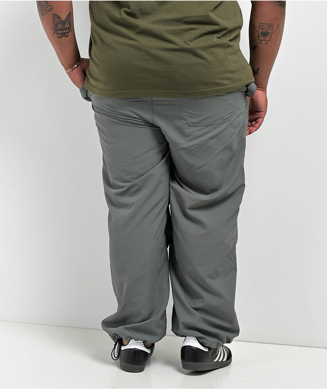 Empyre Ripcord Medium Grey Parachute Pants