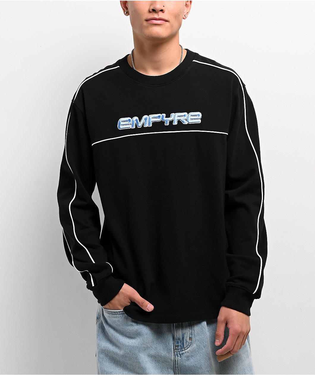 Empyre Riptide Black Long Sleeve T-Shirt