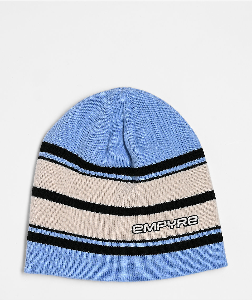 Empyre Rival Blue & White Skully Beanie