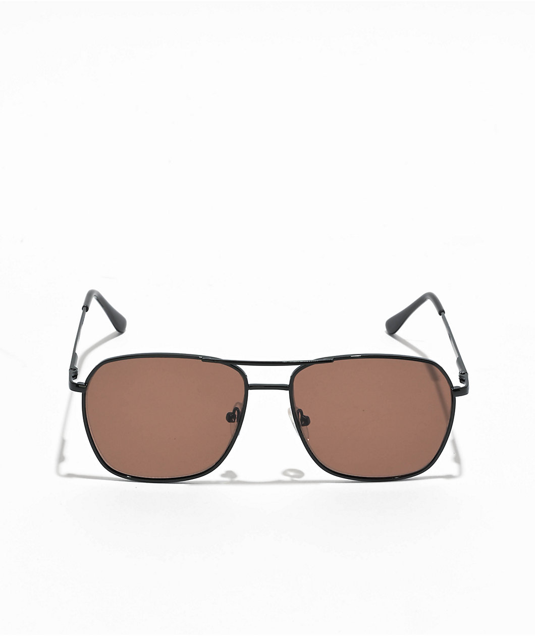 Empyre Saloon Square Bronze Pilot Sunglasses