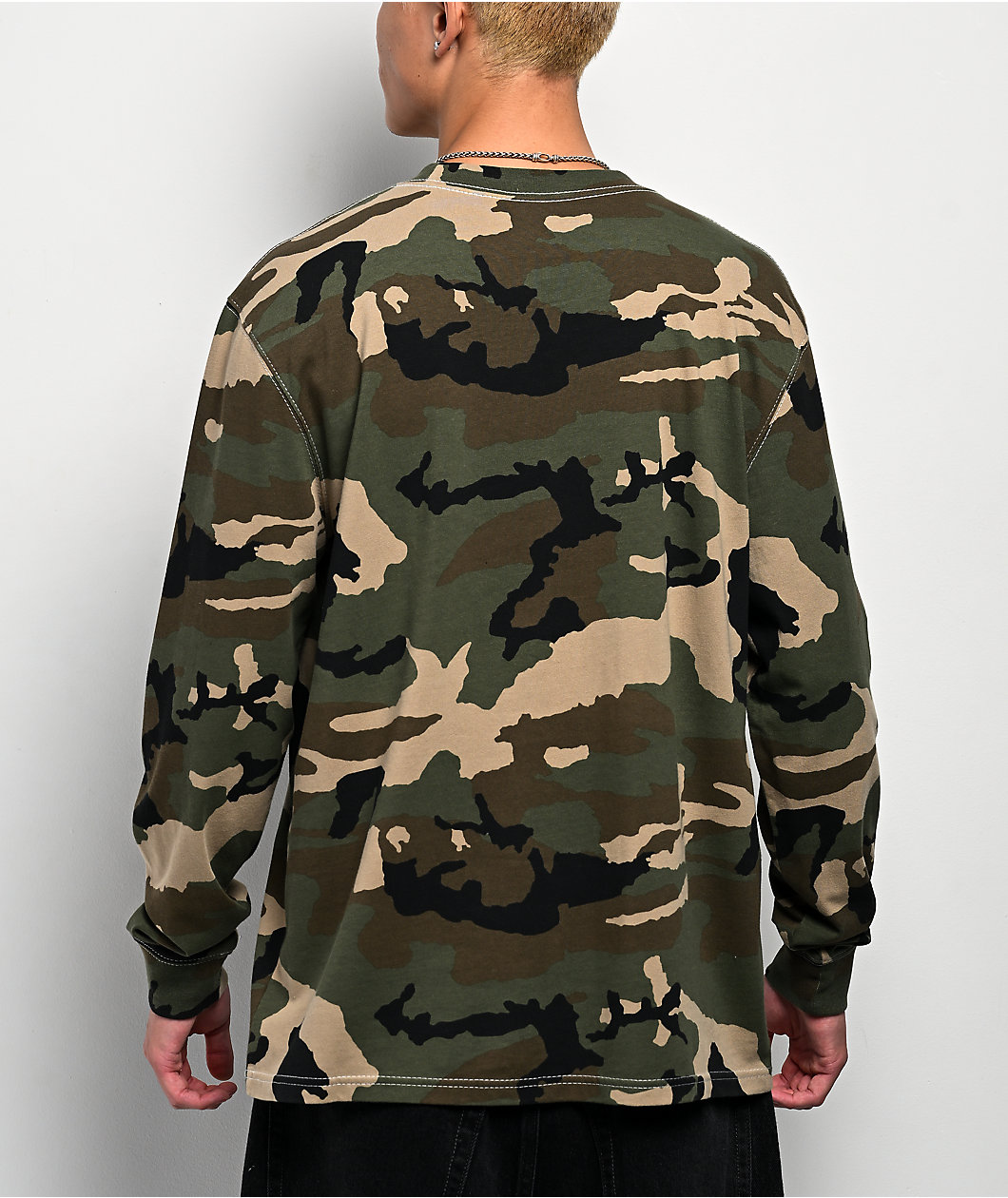 Empyre Sandbag Green Camo Long Sleeve T-Shirt