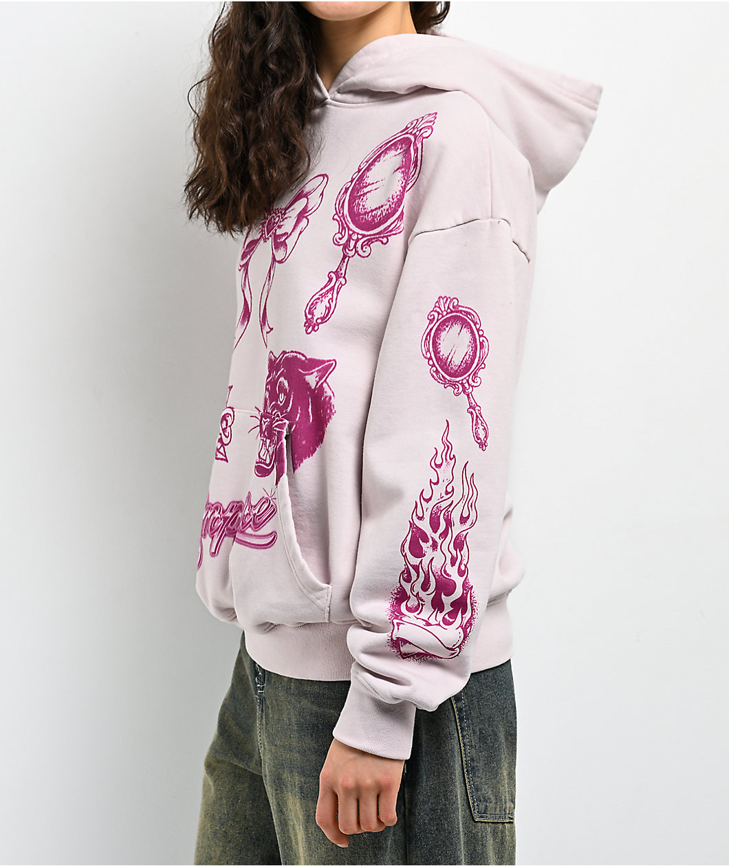 Empyre Scattered Pink Hoodie