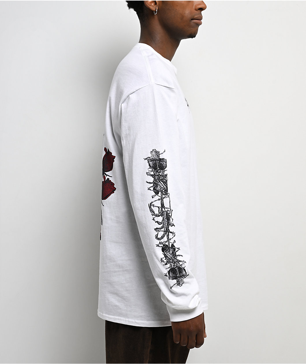 Empyre Scorpio Season White Long Sleeve T-Shirt