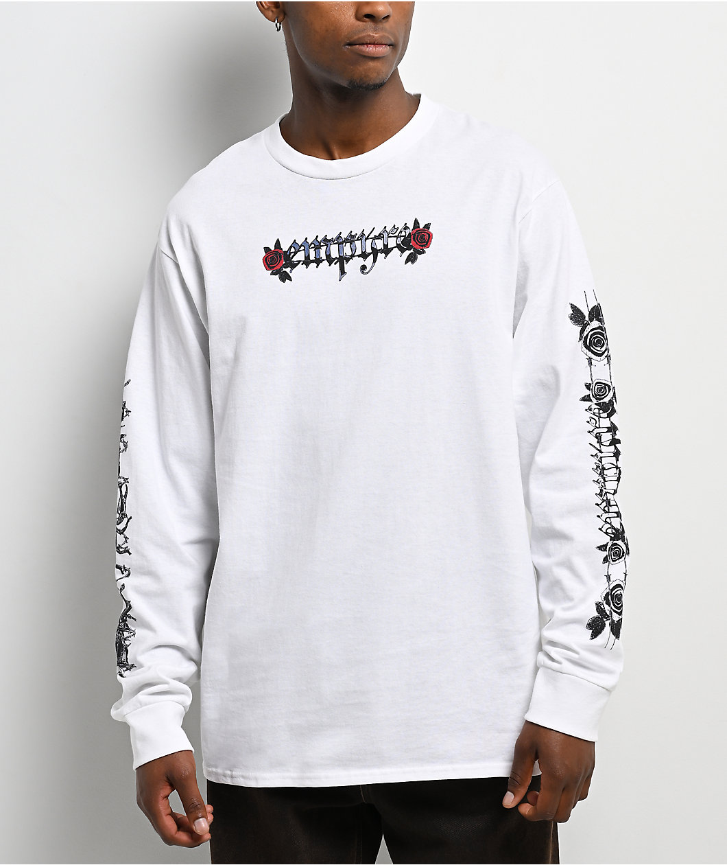 Empyre Scorpio Season White Long Sleeve T-Shirt