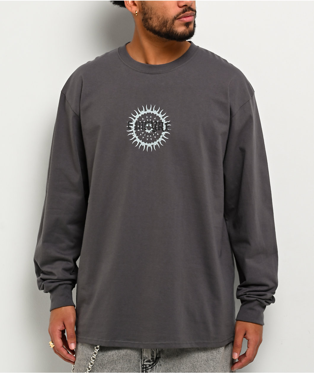 Empyre Sick Without You Charcoal Long Sleeve T-Shirt