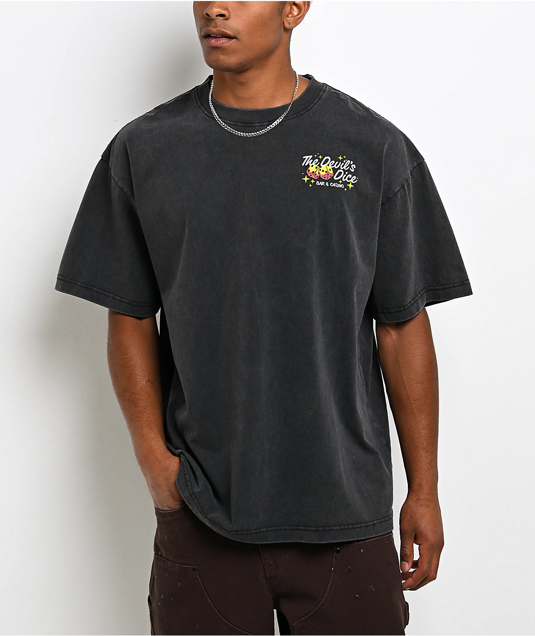Empyre Sin City Washed Black T-Shirt