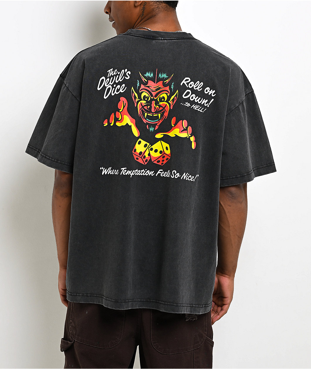 Empyre Sin City Washed Black T-Shirt