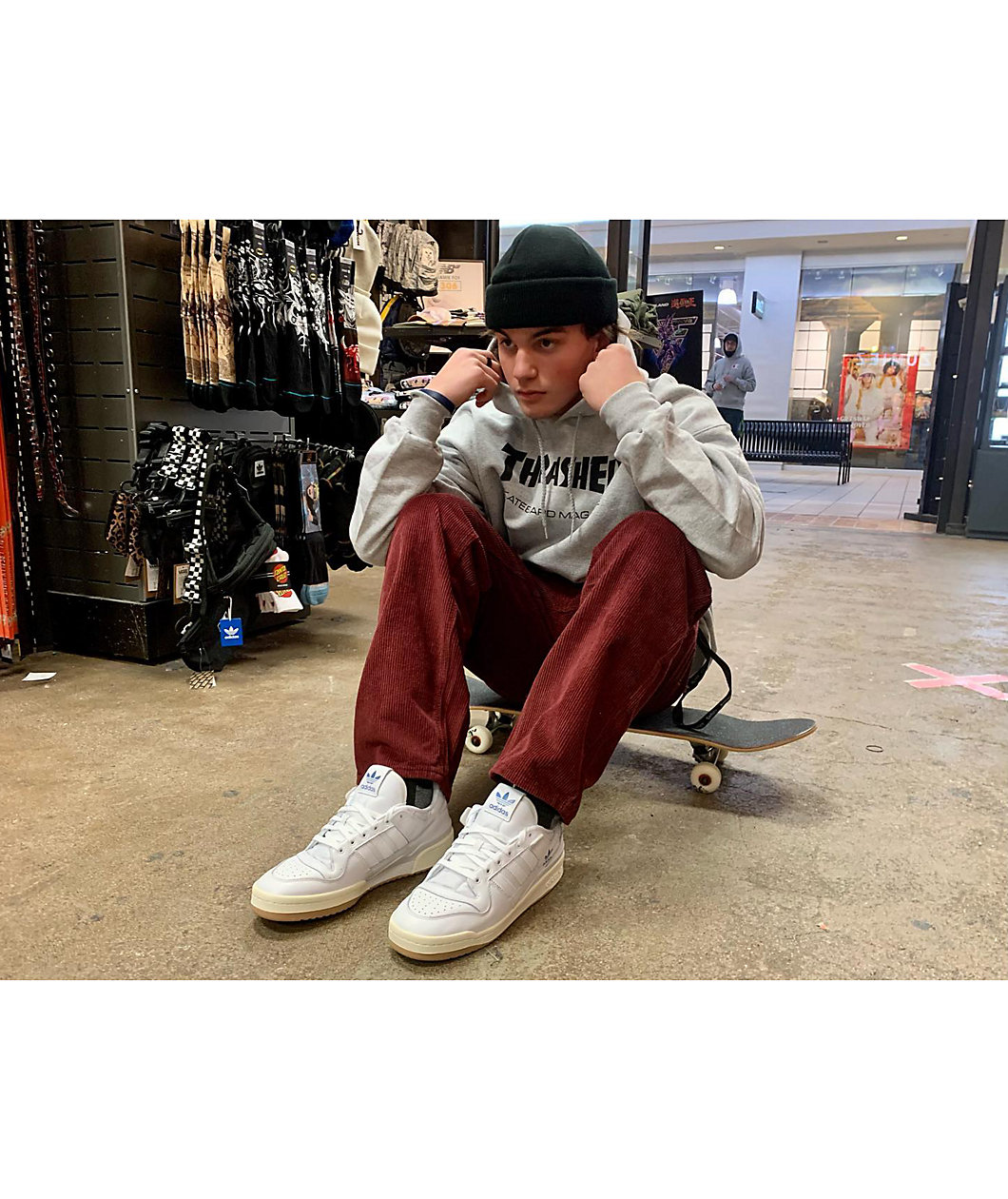 Empyre Skate Burgundy Corduroy Pants