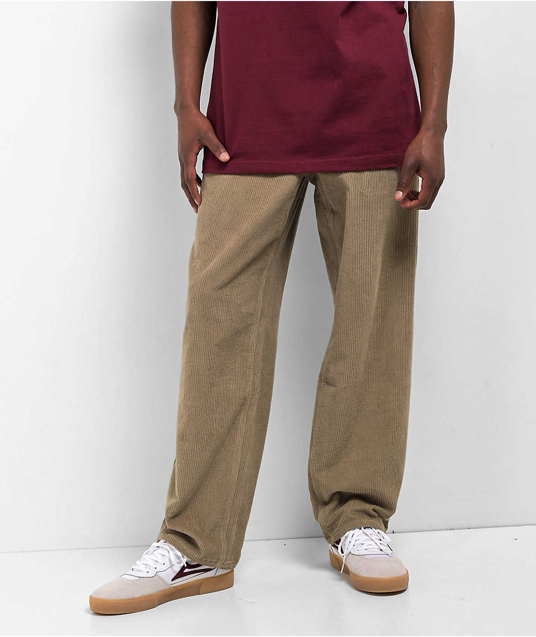 Empyre Skate Phone Khaki Corduroy Pants