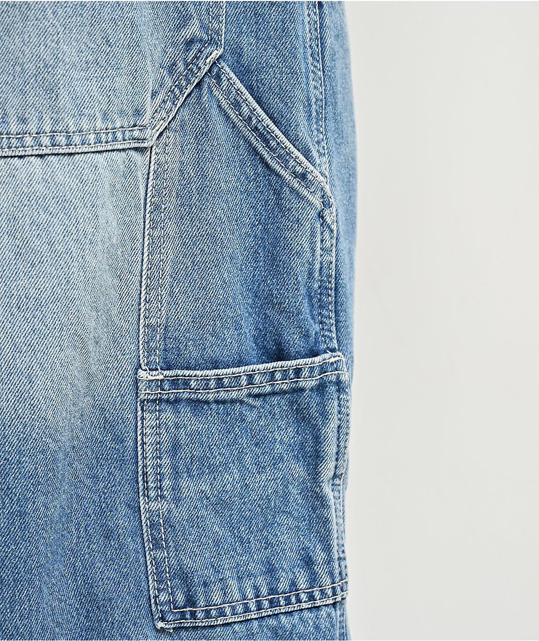 Empyre Skate Work Light Blue Wash Ultra Wide Carpenter Jeans