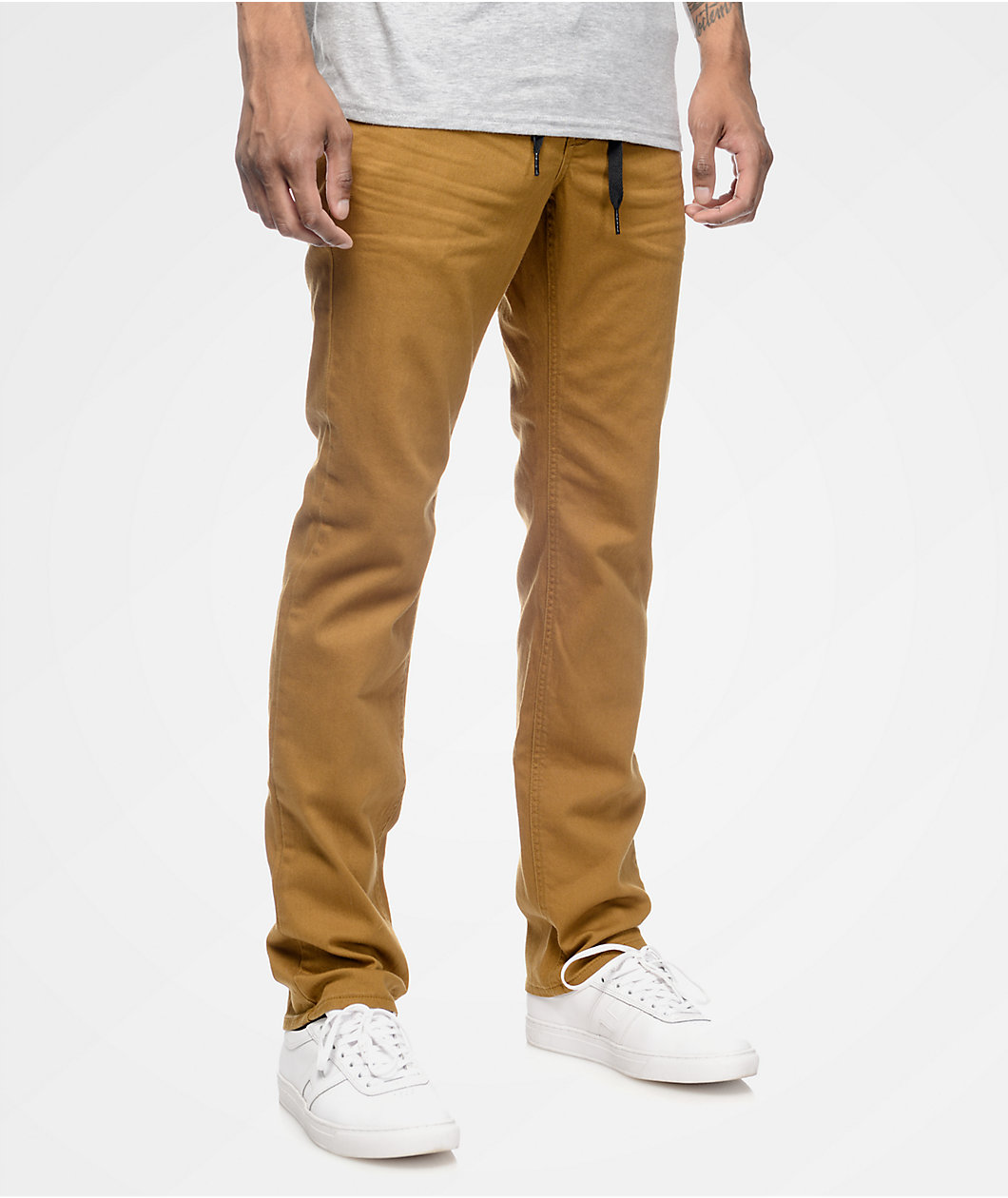 Empyre Skeletor Tobacco Skinny Fit Jeans