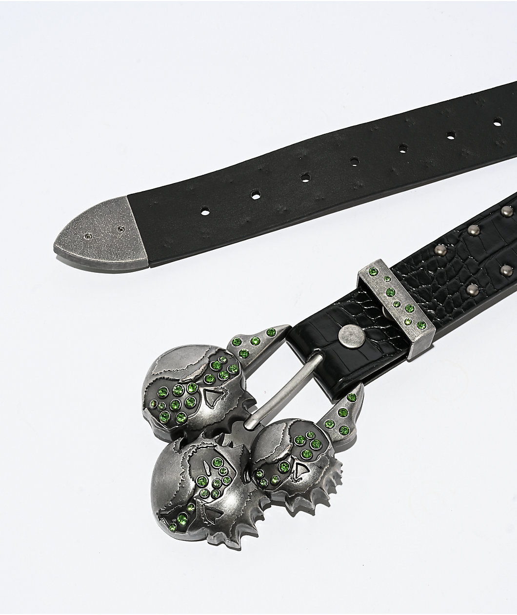 Empyre Skullz & Flames Black Belt