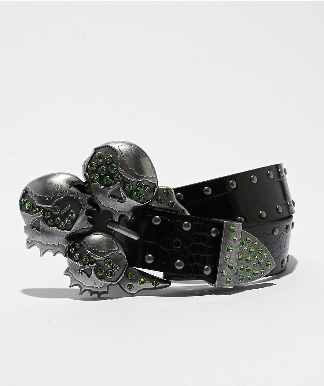 Empyre Skullz & Flames Black Belt