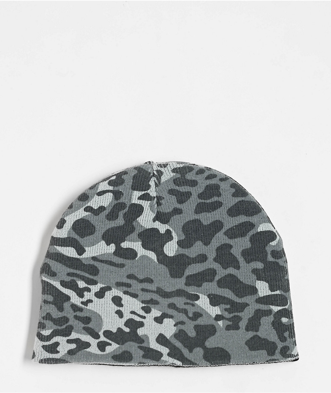 Empyre Skullz N Screwz Black & Grey Reversible Skully Beanie