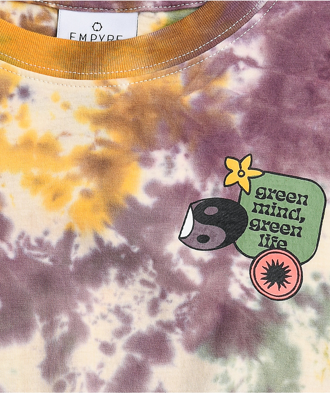 Empyre Sloane Green Life Tie Dye T-Shirt