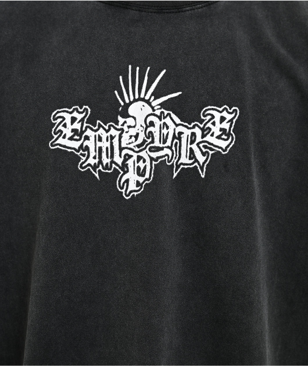 Empyre Spray Punk Black Wash T-Shirt