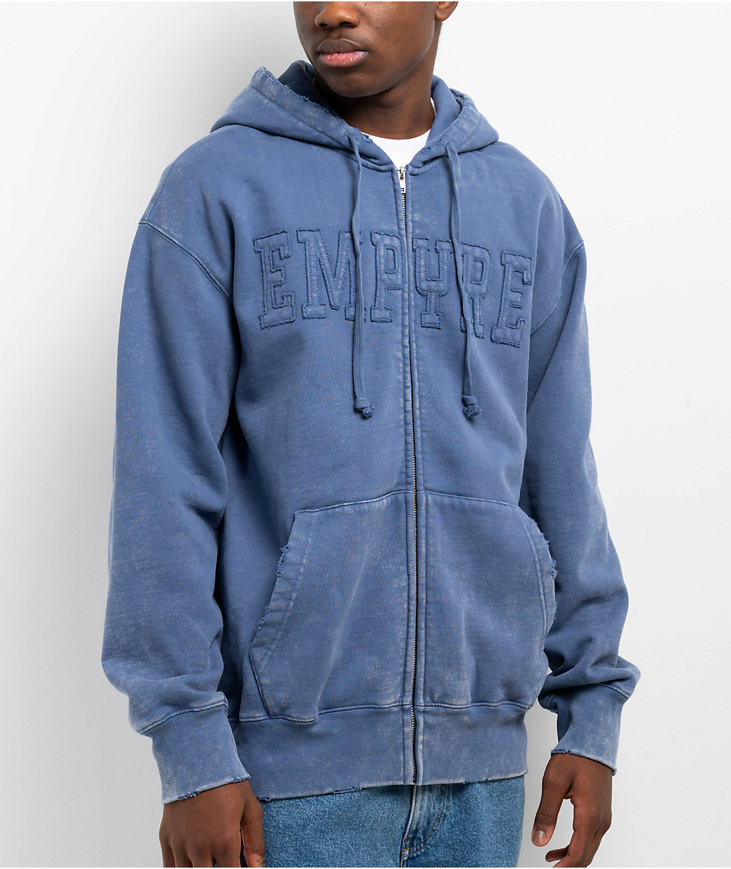 Empyre Spurs Blue Zip Hoodie