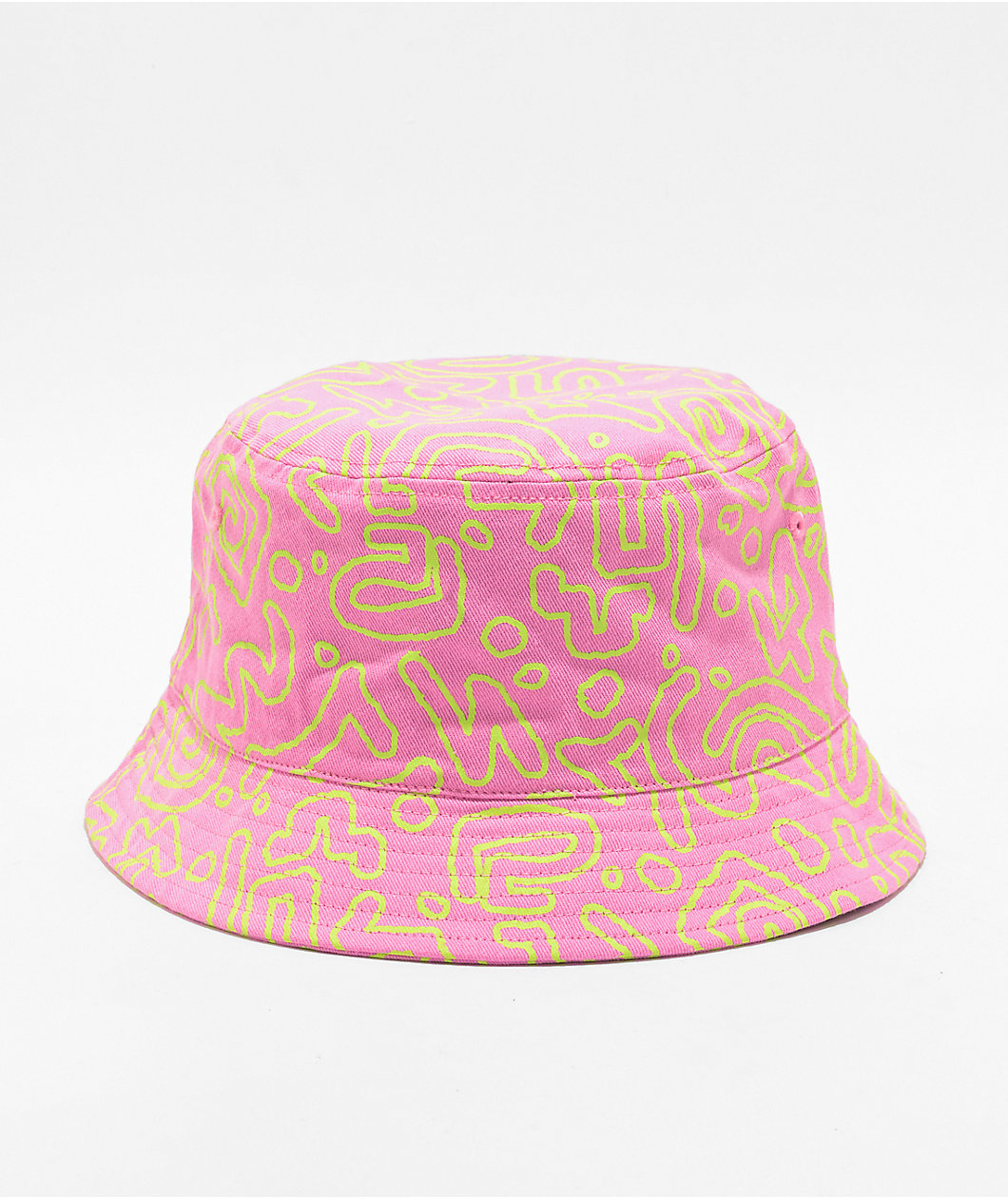 Empyre Squiggle Pink Bucket Hat