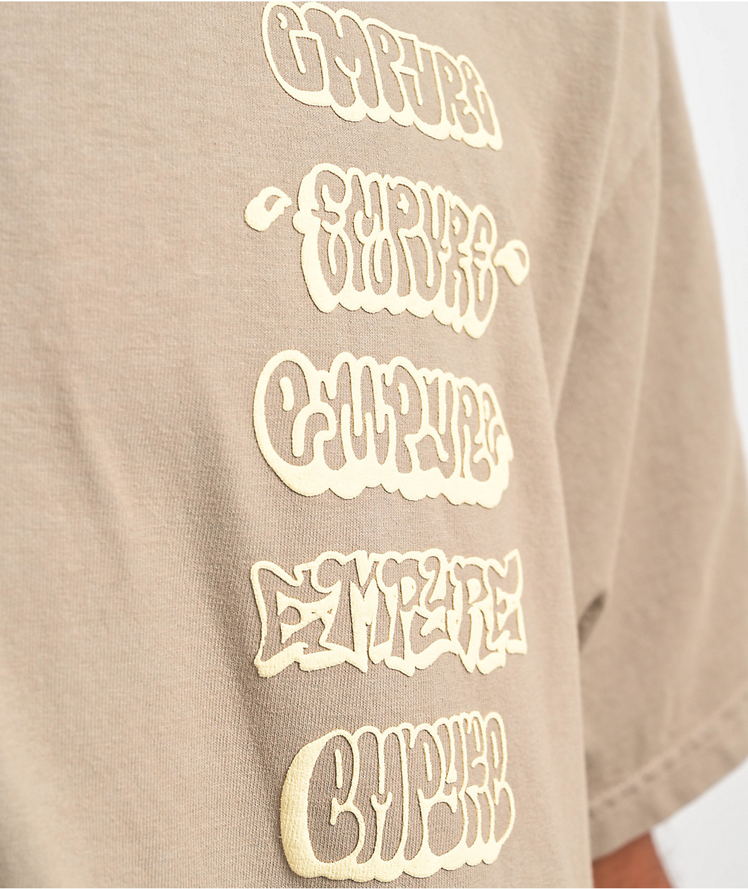 Empyre Stacked Logo Natural T-Shirt