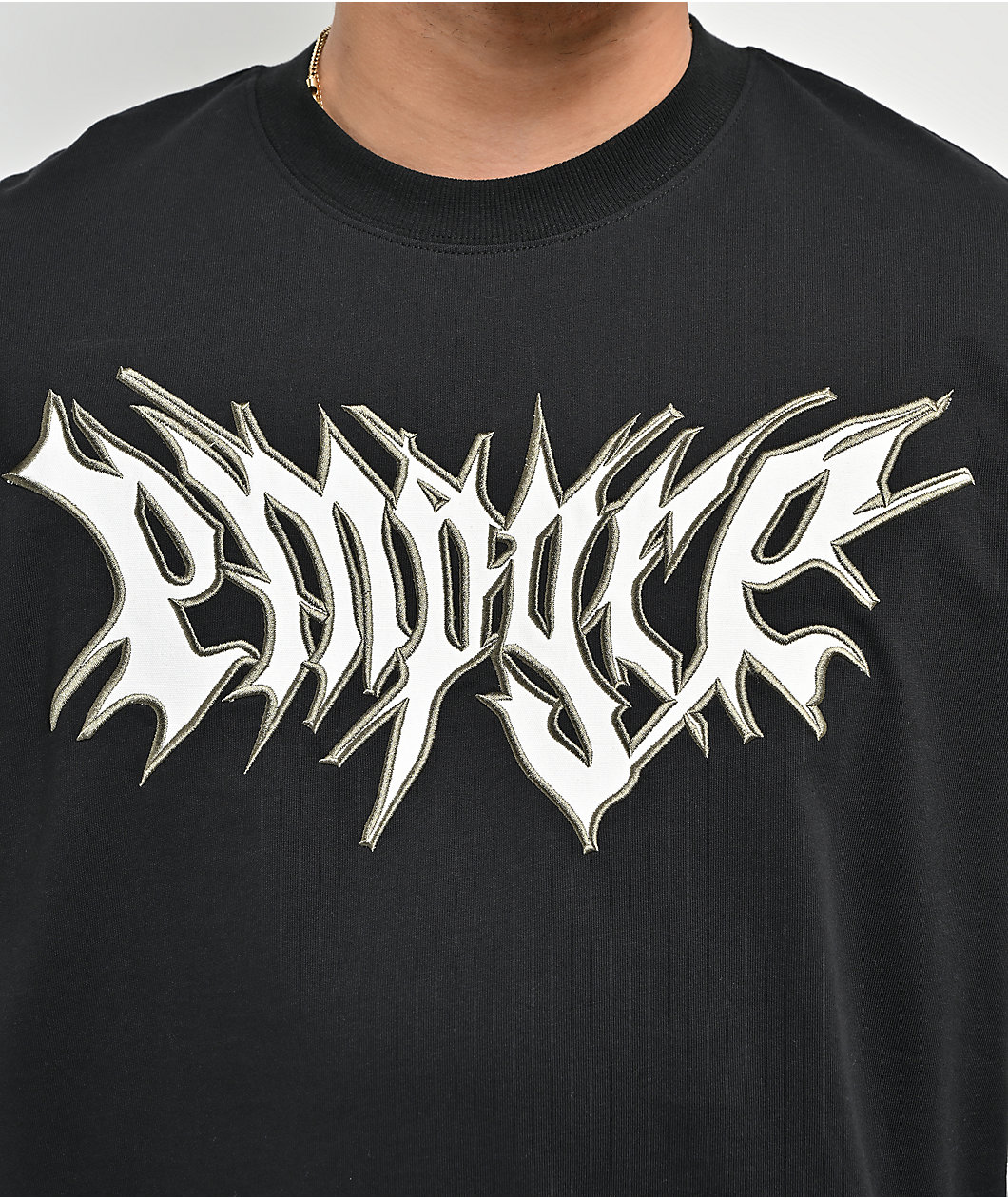 Empyre Stalker 2fer Black & White Long Sleeve T-Shirt