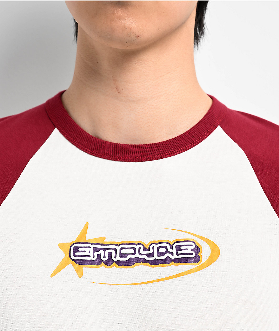 Empyre Take Off Red & Cream T-Shirt