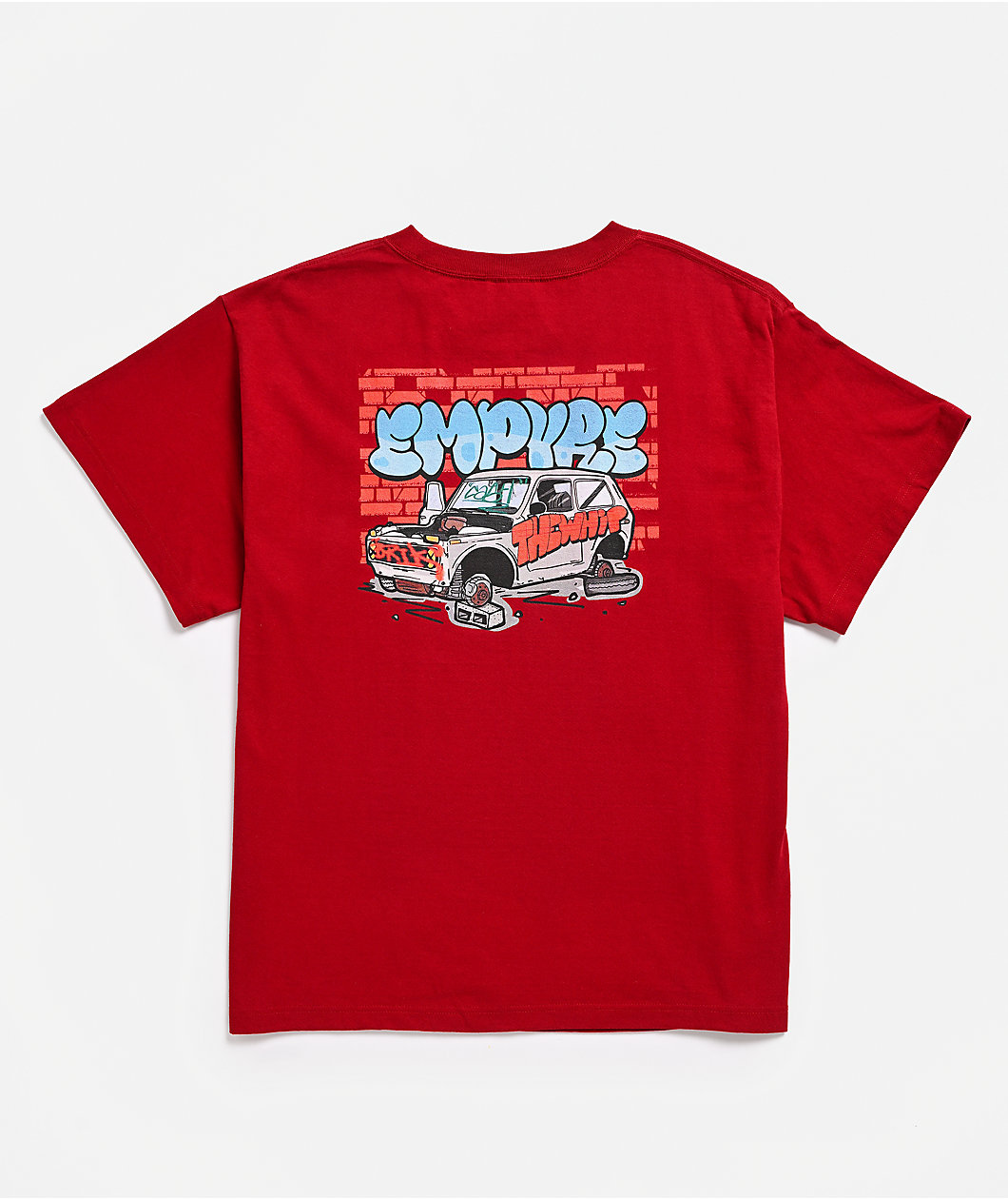 Empyre The Whip Red Boxy T-Shirt