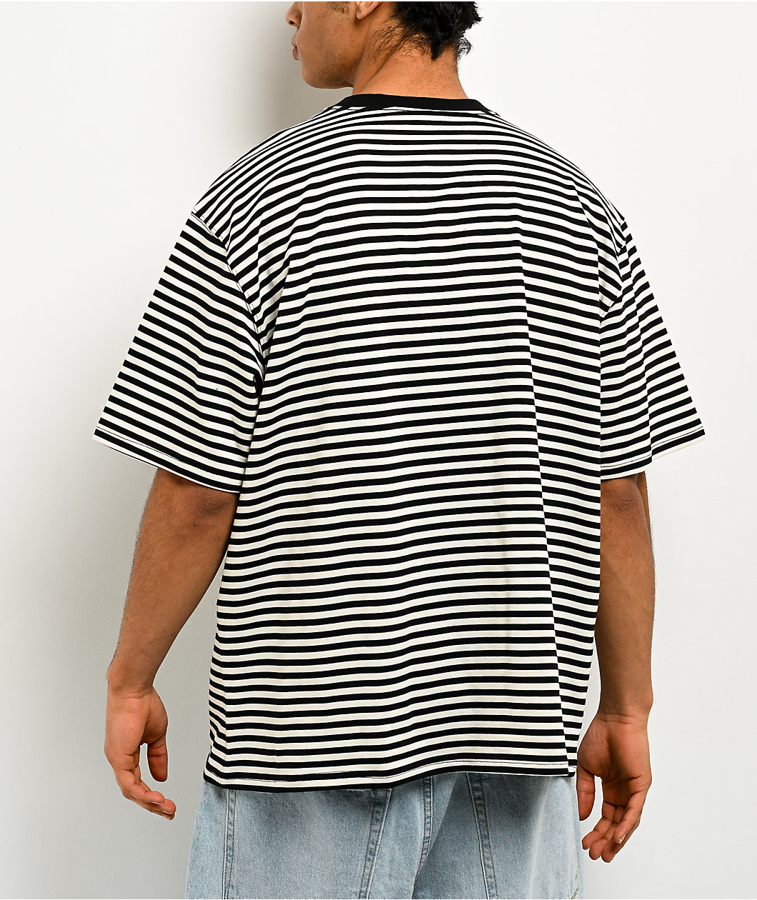 Empyre Tiny Tim Stripe Black & White T-Shirt