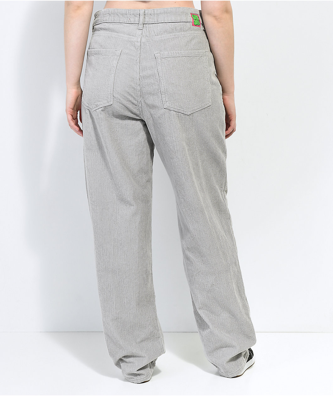 Empyre Tori Light Grey Corduroy Skate Pants
