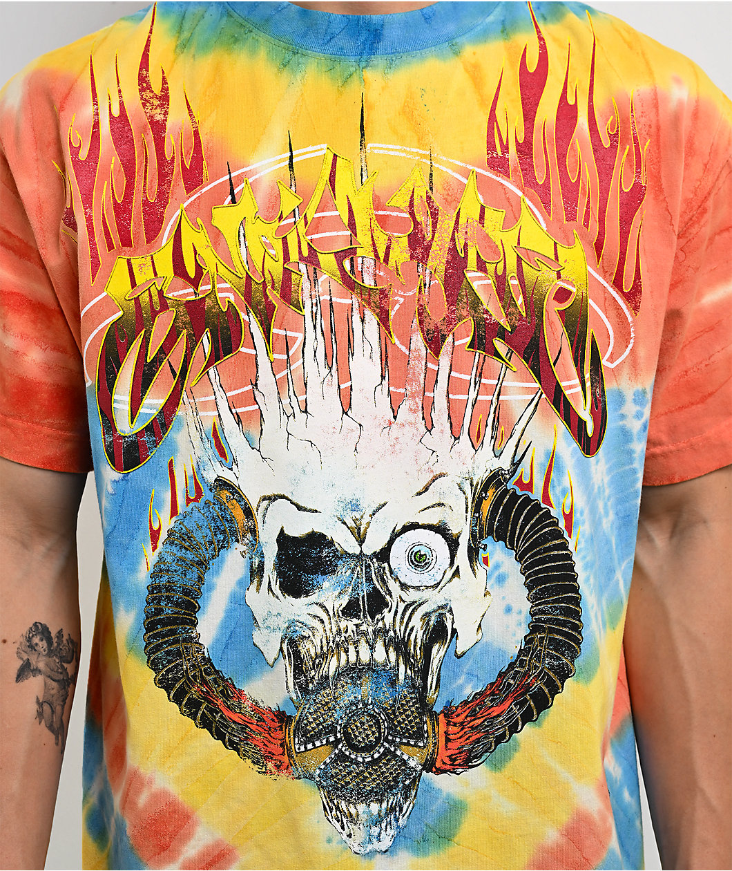 Empyre Toxic Skelly Tie Dye T-Shirt