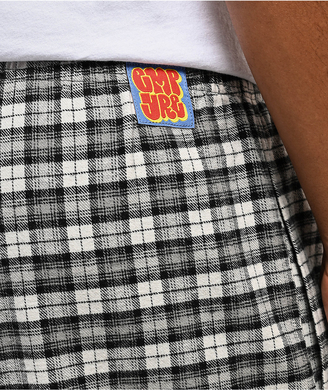 Empyre Trash Black Plaid Lounge Pants