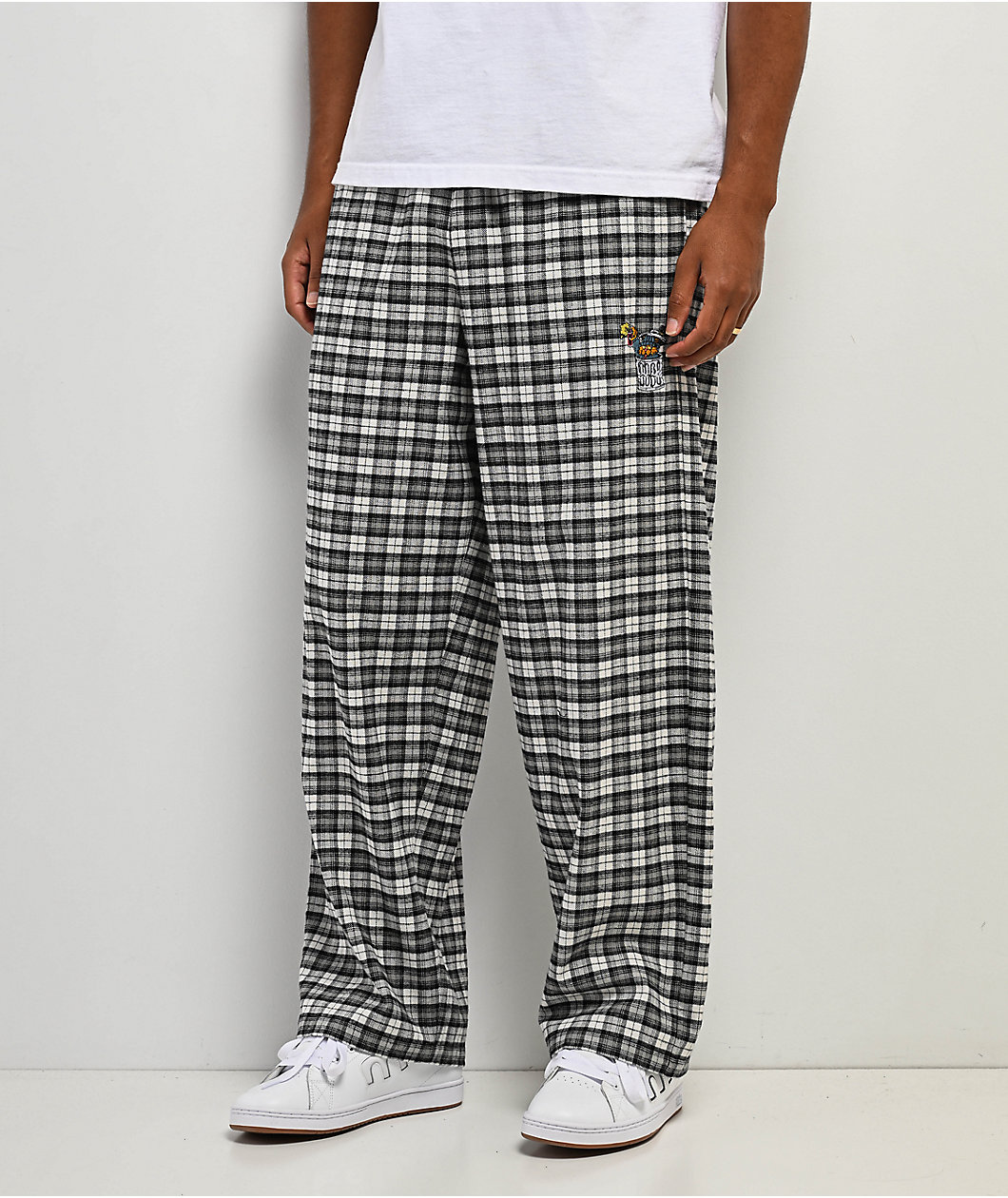 Empyre Trash Black Plaid Lounge Pants