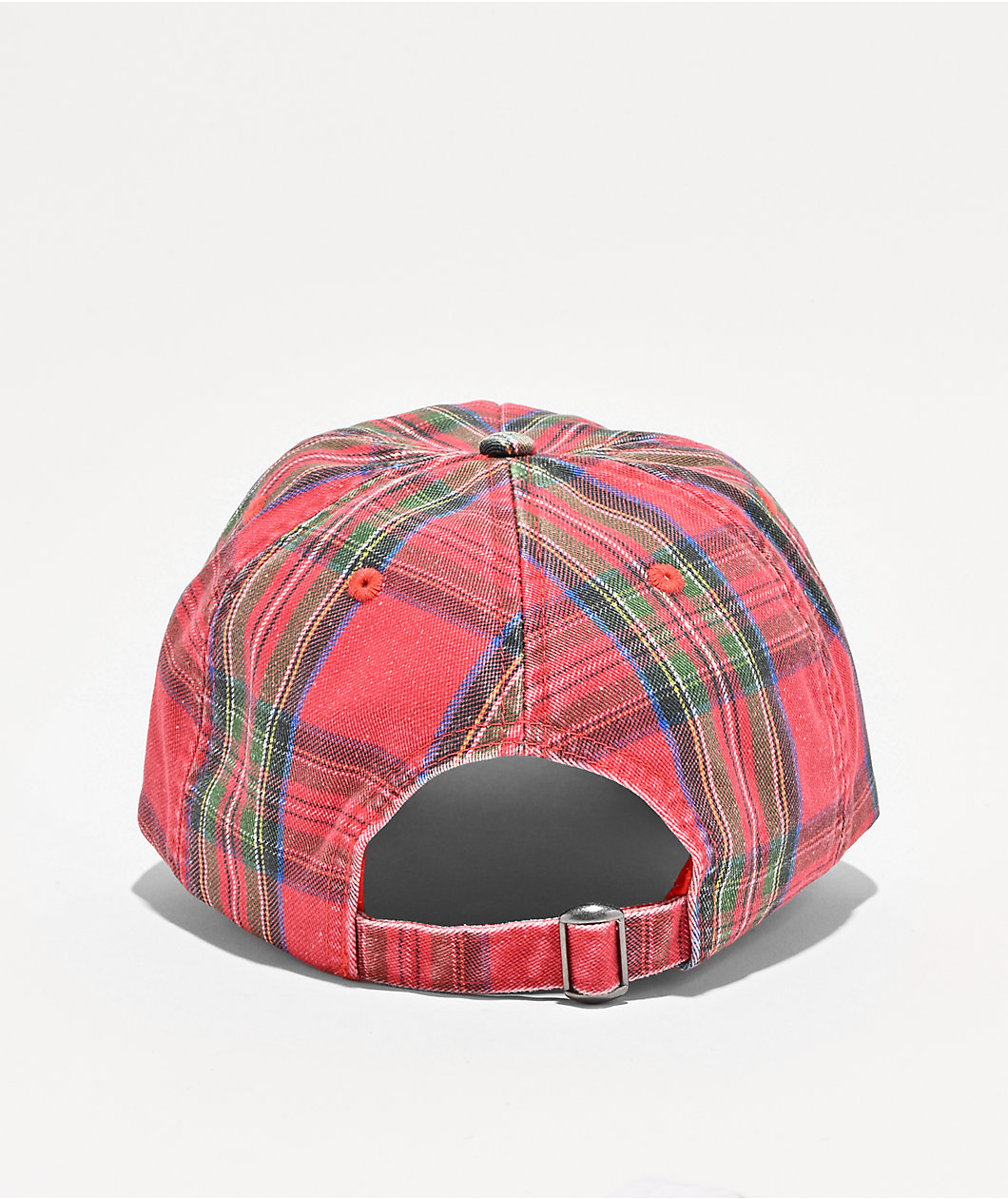 Empyre Tripp Plaid Red Strapback Hat