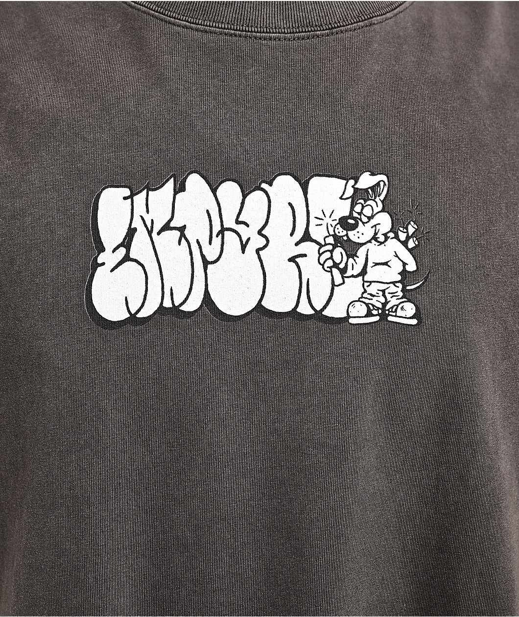 Empyre Trouble Maker Grey Wash T-Shirt