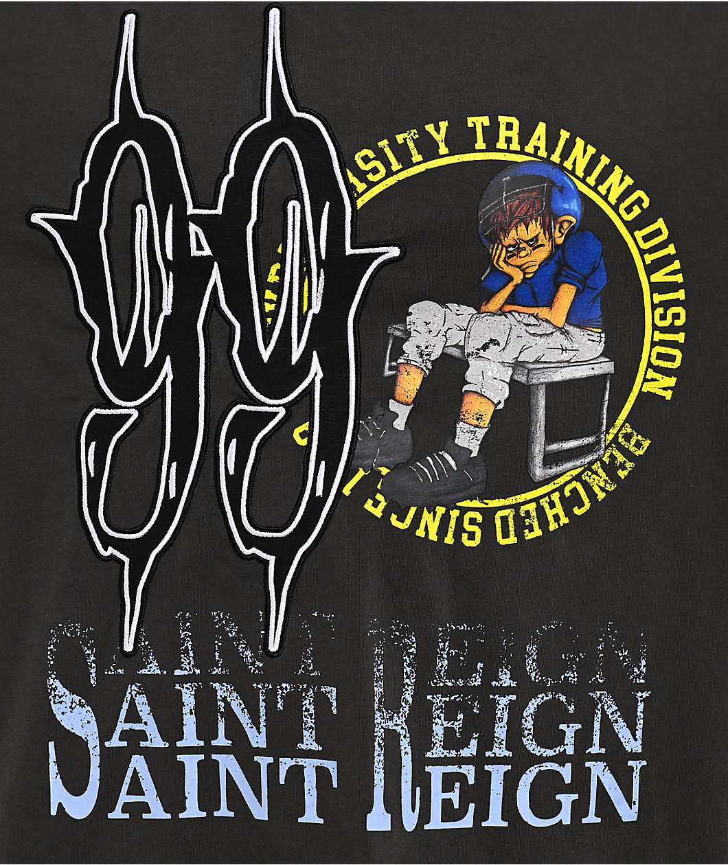 Empyre Tuff Stuff Dark Grey Boxy Long Sleeve T-Shirt