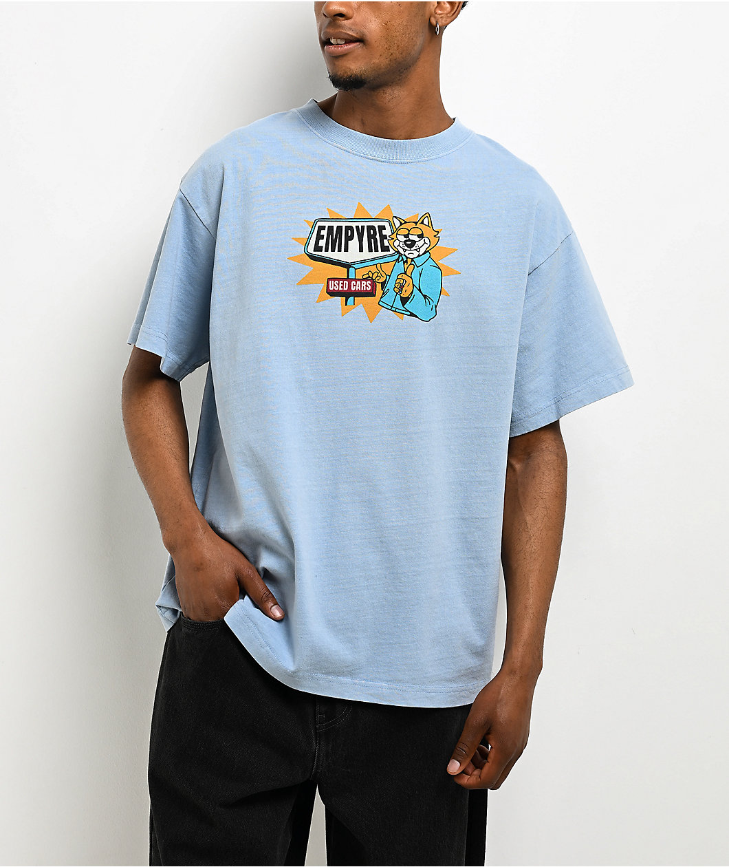 Empyre Used Cars Blue Wash T-Shirt