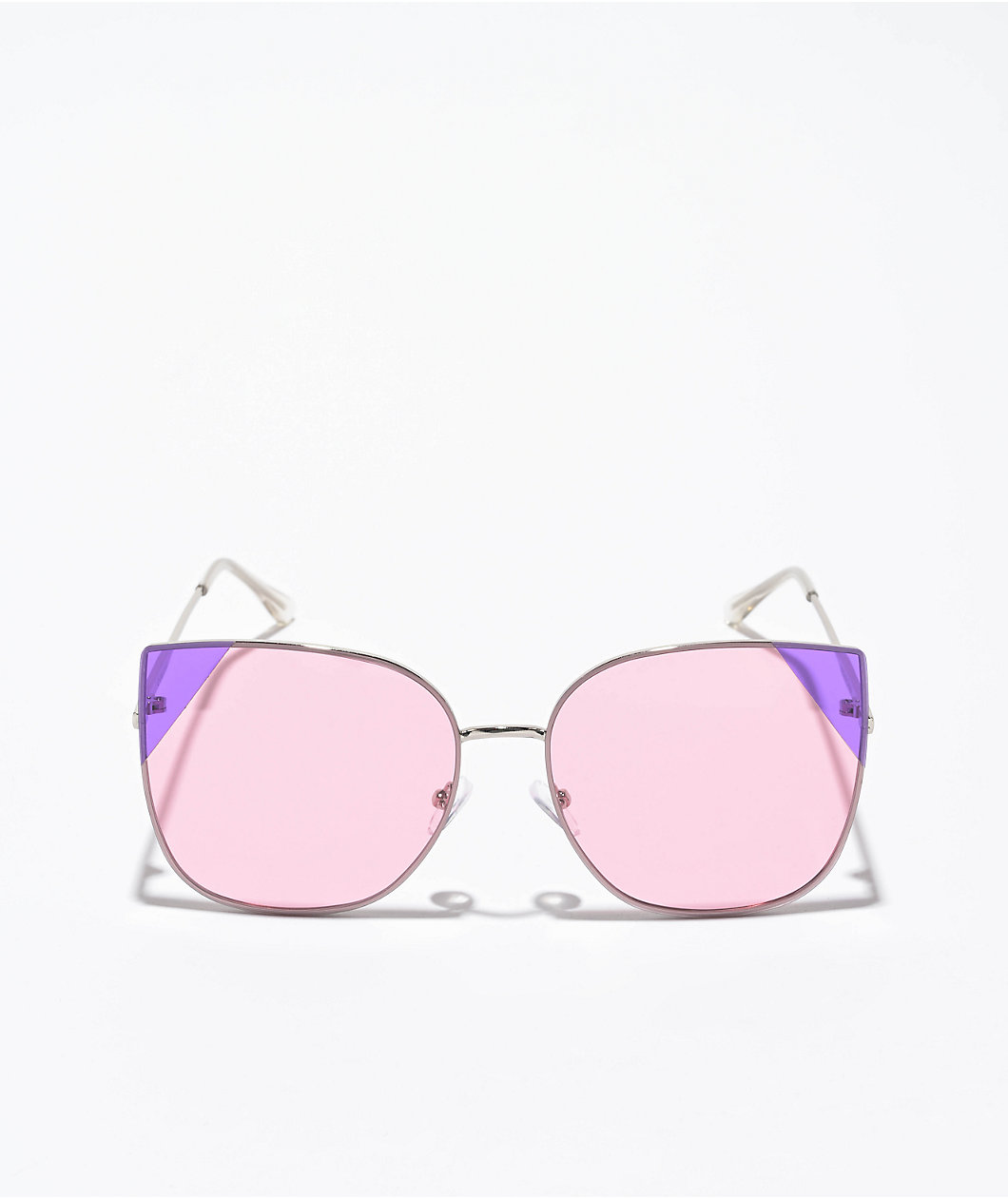 Empyre Vixen Silver & Lavender Sunglasses