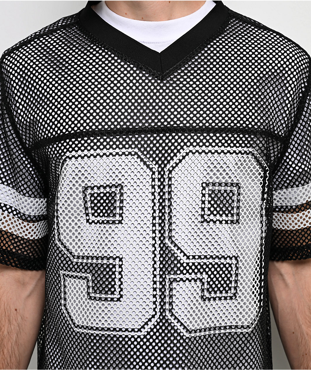 Empyre Warm Up Black Crop Football Jersey