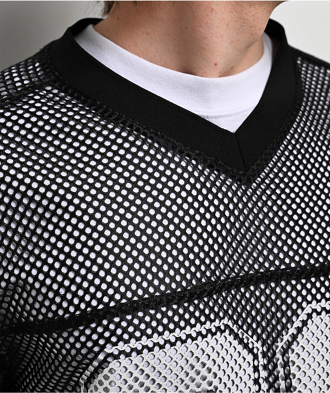 Empyre Warm Up Black Crop Football Jersey