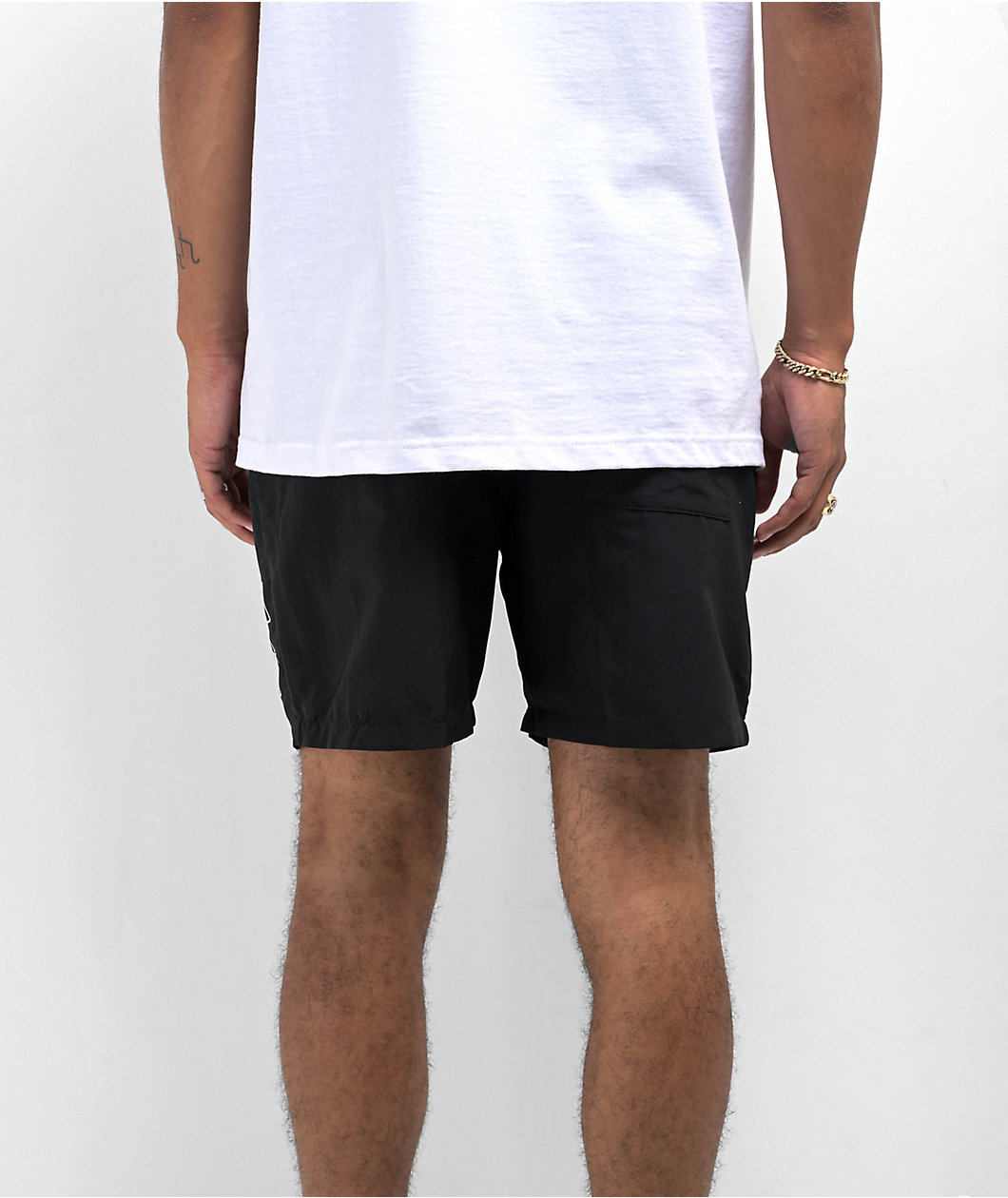 Empyre Word Black Shorts