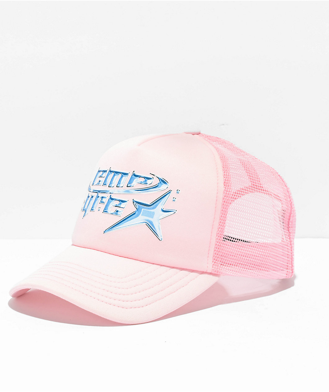 Empyre Y2K Ballerina Pink Trucker Hat