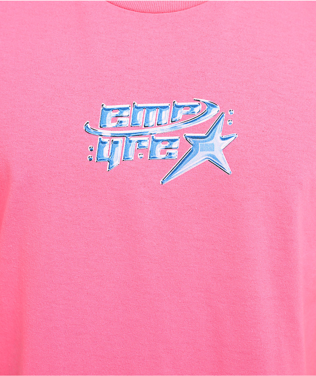 Empyre Y2K Star Neon Pink T-Shirt