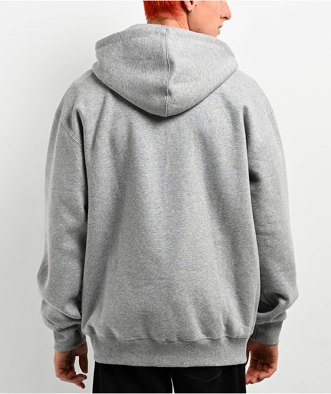 Empyre Yolked Grey Zip Hoodie