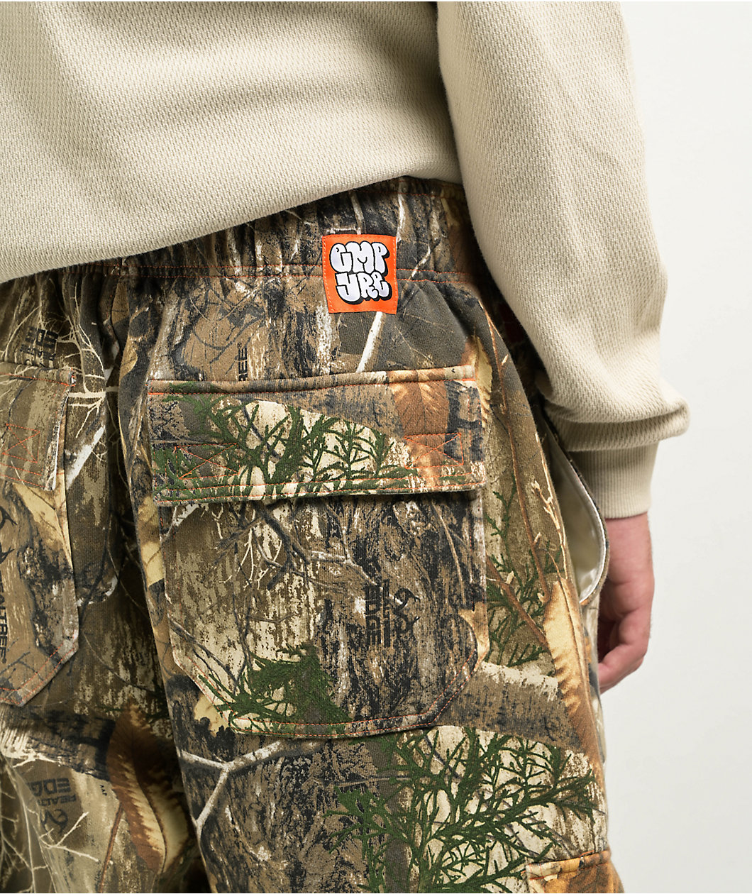 Empyre x Realtree Camo Zip Cargo Sweatpants