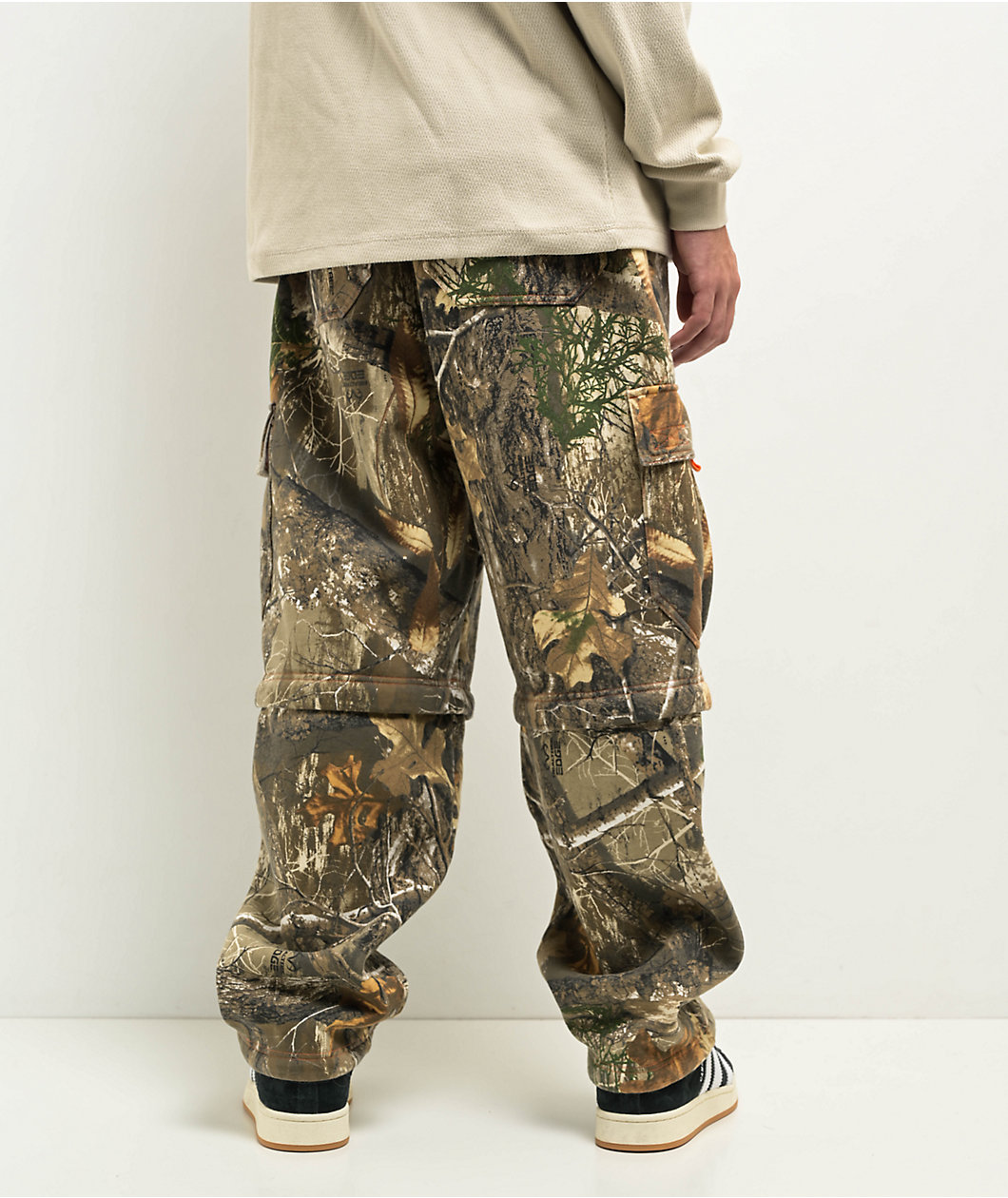 Empyre x Realtree Camo Zip Cargo Sweatpants