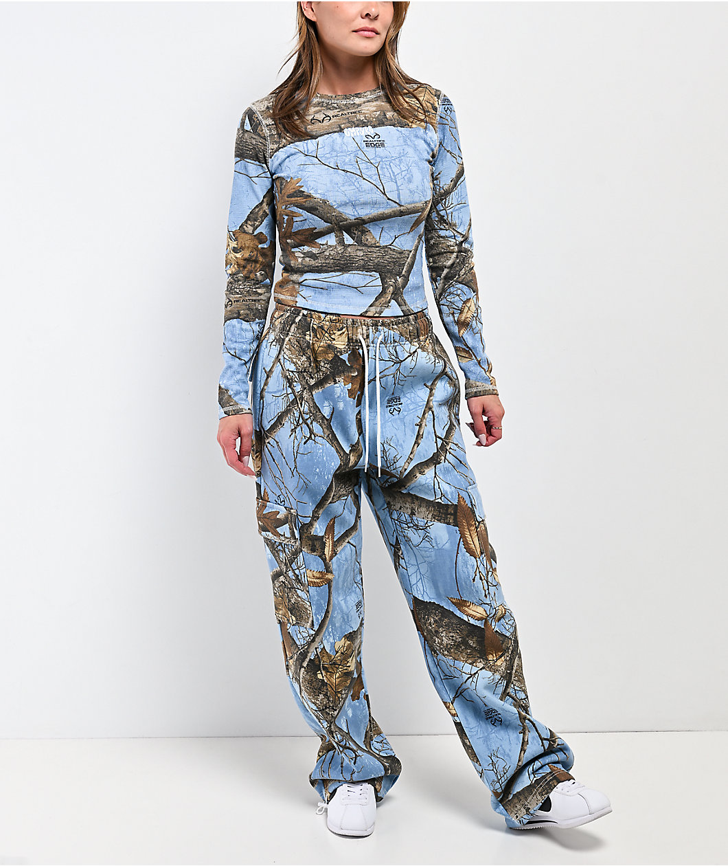 Empyre x Realtree EDGE Colors Blue Cargo Sweatpants